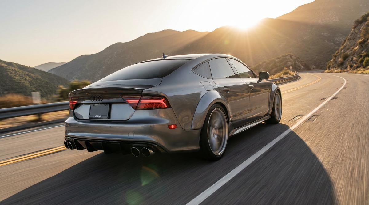 麻豆 - 奥迪A7山路试驾视频